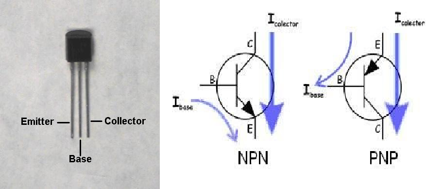 Транзистор на схеме база эмиттер коллектор