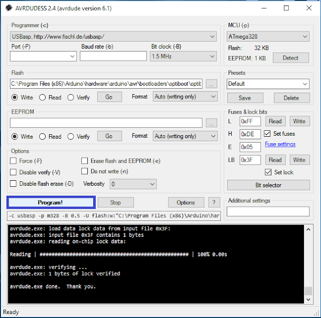 Avrdude 6.3