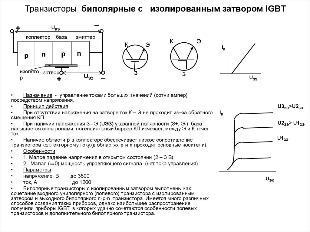 Изолированный транзистор. Биполярный транзистор с изолированным затвором схема. IGBT –транзистор (биполярный транзистор с изолированным затвором). Биполярный транзистор с изолированным затвором эквивалентная схема. IGBT(БТИЗ) транзистор.