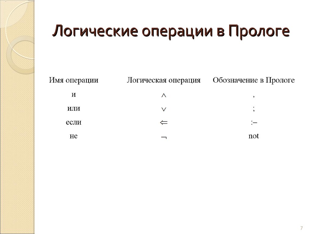 Логическая операция или