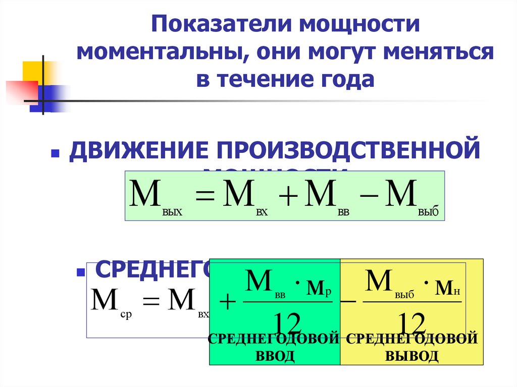 Показатель мощности