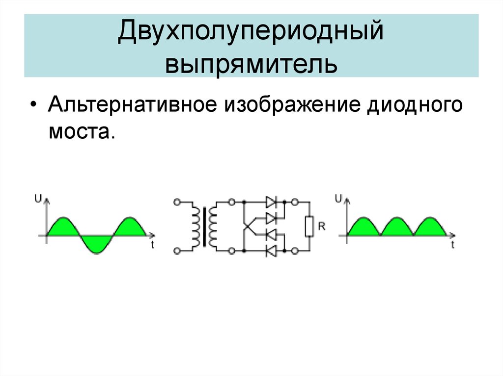 Альтернативное изображение. Двухполупериодный выпрямитель Мостовая. Двухполупериодный выпрямитель 5в. Двухполупериодный мостовой диод. Двухполупериодный диодный выпрямитель напряжений.