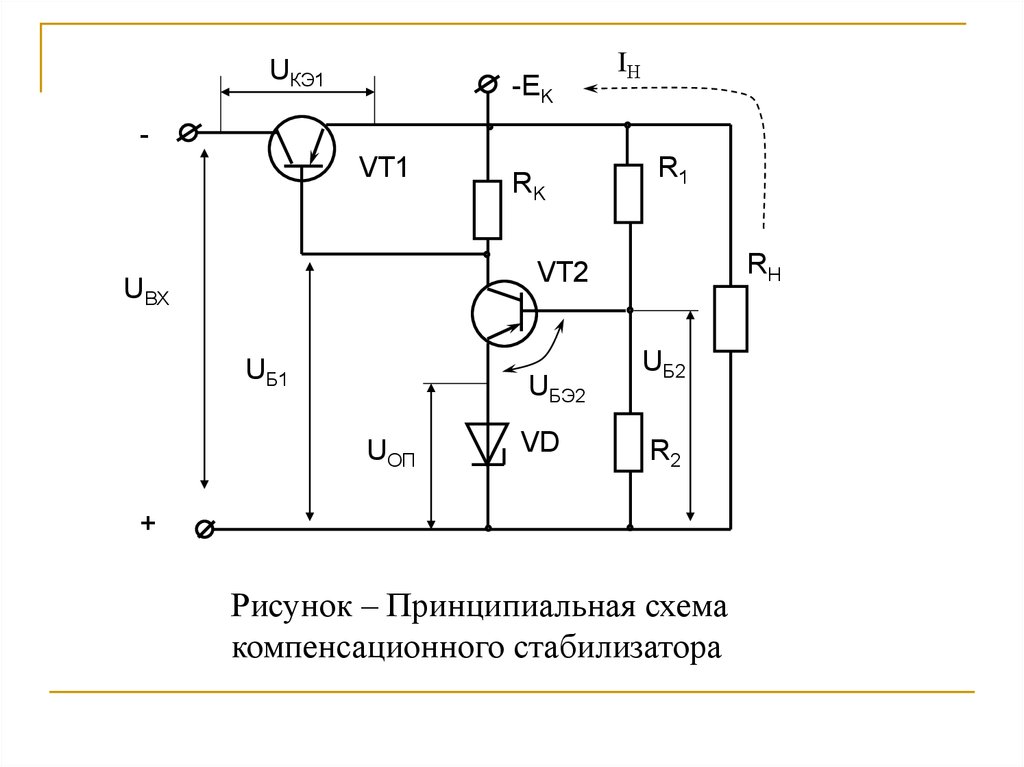 Нарисовать принципиальную схему. Стабилизатор напряжения и тока принципиальная схема. Принципиальная схема стабилизатора тока. Принципиальная схема компенсационного стабилизатора напряжения. Принципиальная схема токового стабилизатора постоянного.