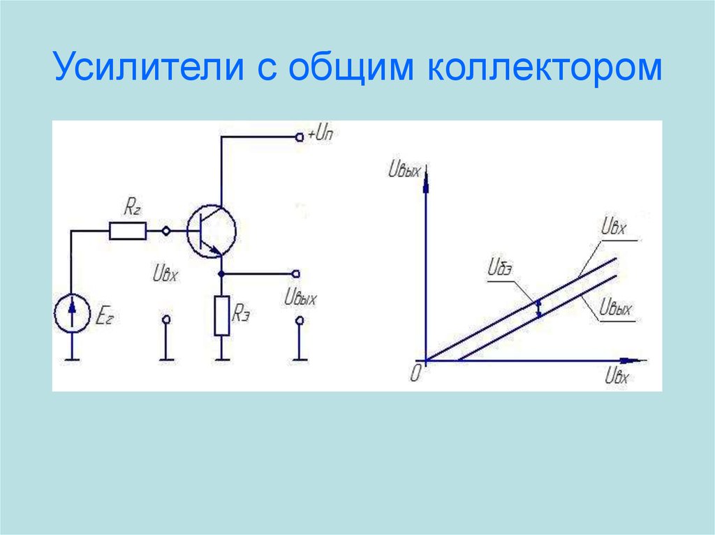 Схема включения с общим коллектором ок