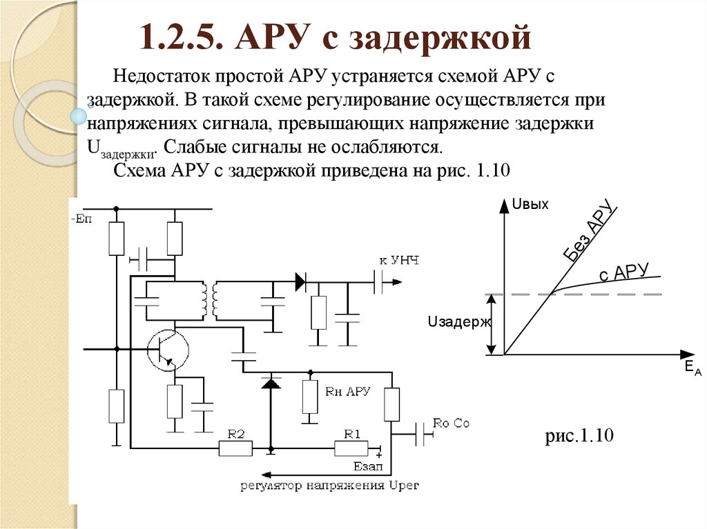 Автоматическая регулировка