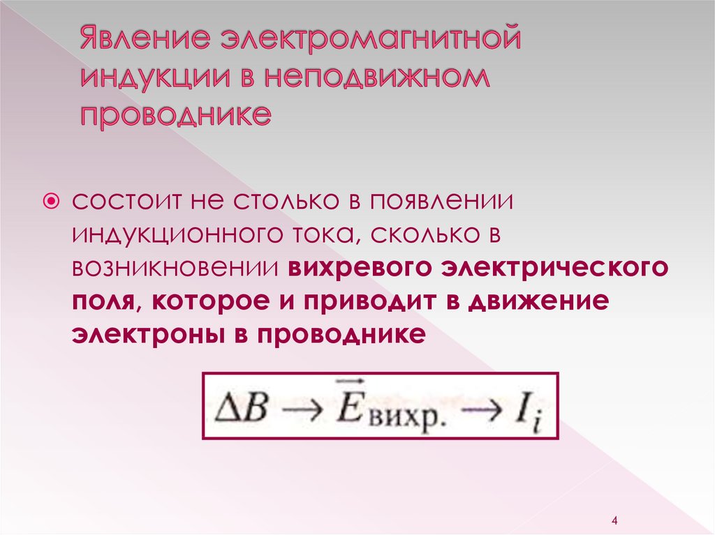 Магнитная индукция провода. Явление и ЭДС электромагнитной индукции.