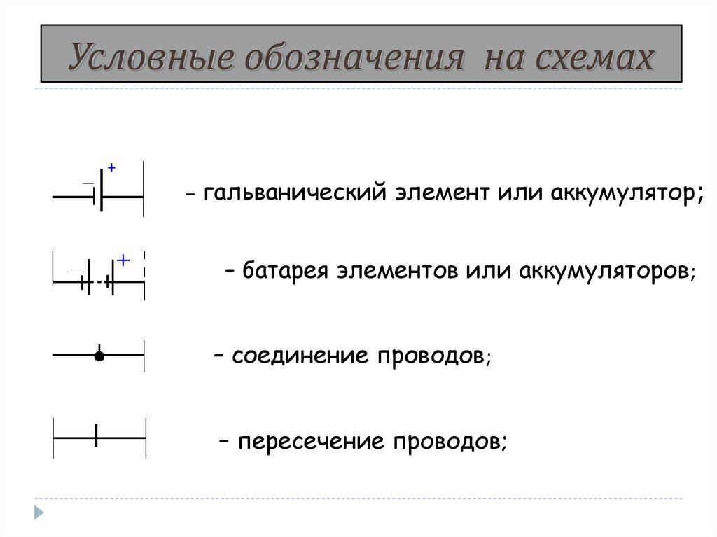 Условный элемент. Батарея гальванических элементов схема. Гальванический элемент или аккумулятор условное обозначение. Гальваниче обозначение на схеме гальванического элемента.