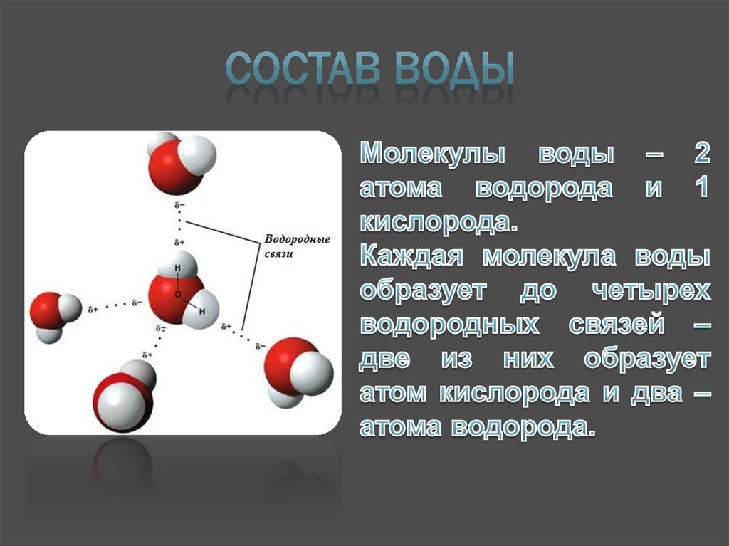 Молекула воды образована связью. Молекула воды. Структура молекулы воды. Атомы молекулы воды. Состав молекулы воды.