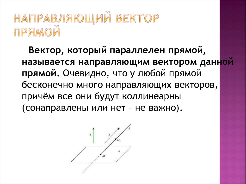 Любой вектор. Направляющий вектор прямой. Направляющий вектор прямой на плоскости. Вектор прямой. Направляющие векторы прямой.