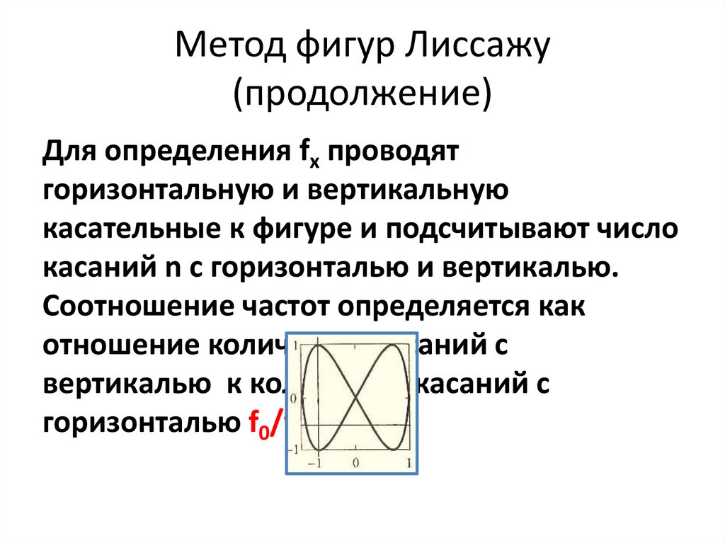 Метод фигуры. Измерение частоты фигурами Лиссажу. Метод фигур Лиссажу. Фигуры Лиссажу и отношение. Замкнутость фигур Лиссажу.