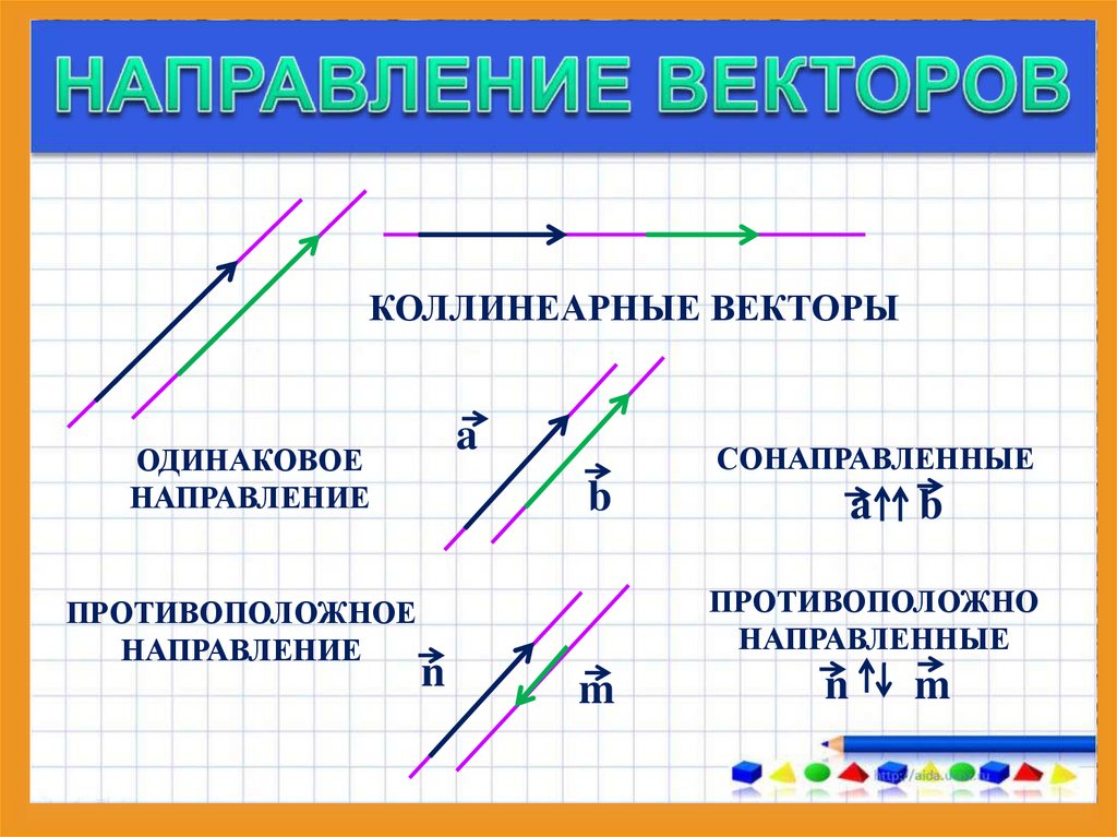 Два вектора называются. Виды векторов. Виды векторов в геометрии. Вектор геометрия. Коллинеарные векторы это в геометрии.