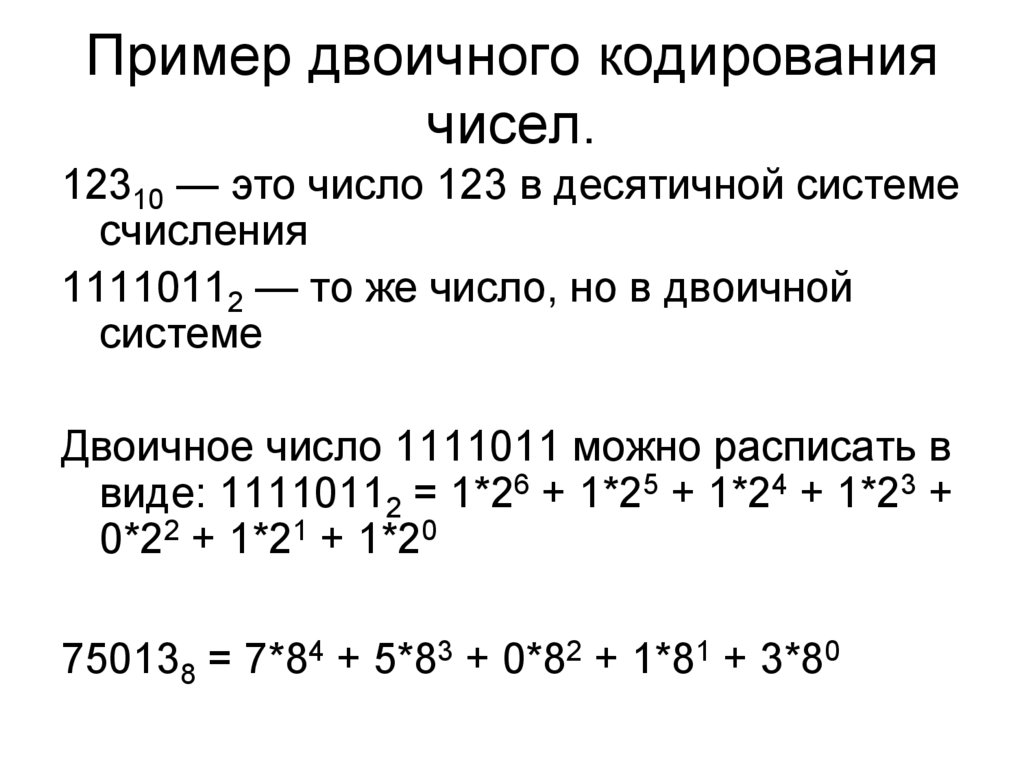 Как называются изображения закодированные посредством двоичной системы исчисления