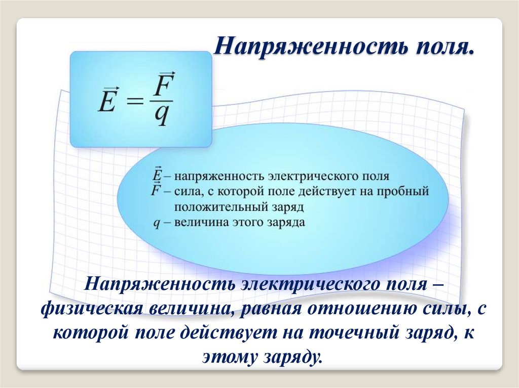 Сила поля формула. Напряжённость e электрического поля выражается соотношением:. Модуль напряженности электрического поля формула. Напряженность электрического поля формула. Напряжение электрического поля формула.