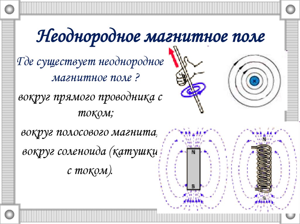 Однородное электрическое поле рисунок