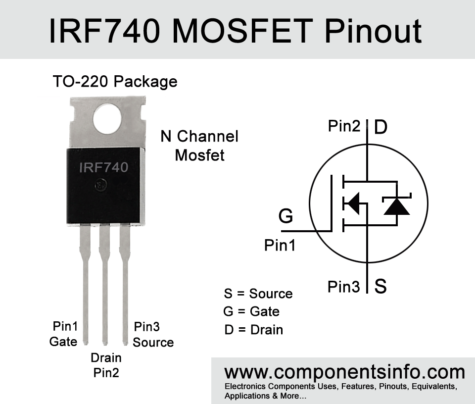 Mosfet транзистор схема включения