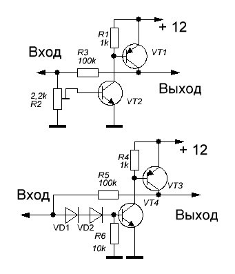 Триггер на полевых транзисторах схема
