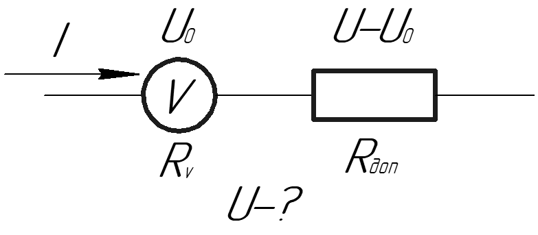 Схема вольтметра с растянутой шкалой - 89 фото