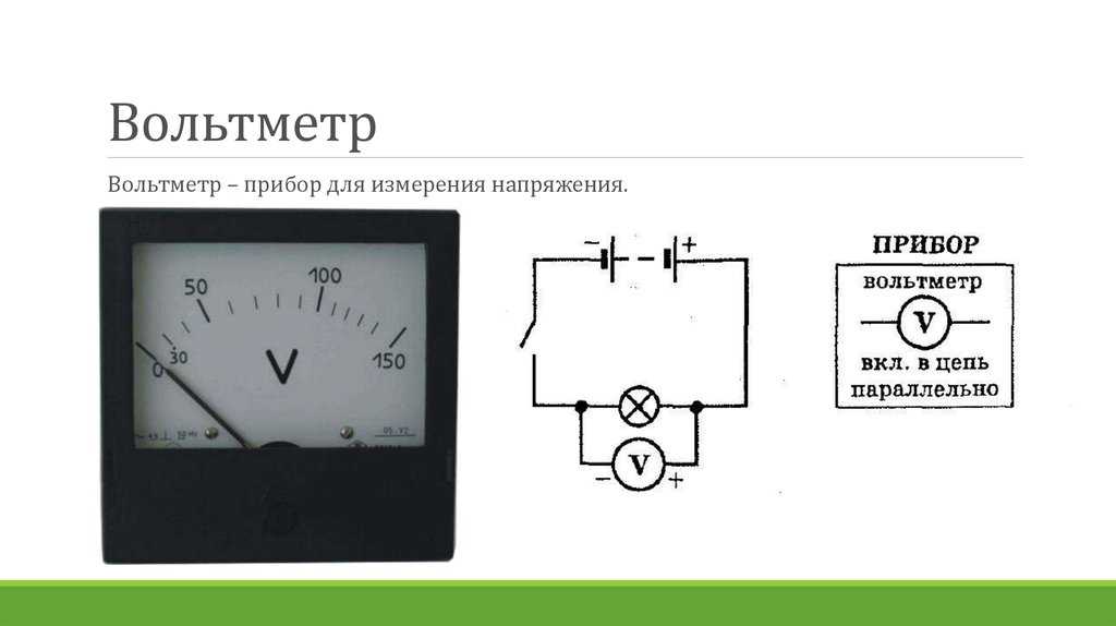 На какой схеме вольтметр которым нужно измерить напряжение на проводнике r включен правильно