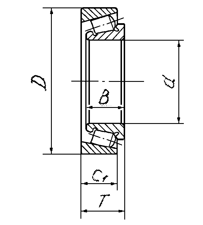 Подшипник роликовый подобрать по размерам роликов. Радиально-упорный роликовый подшипник чертеж. Подшипник роликовый радиально-упорный конический схема. Радиально роликовый подшипник чертеж. Подшипник упорный роликовый конический.