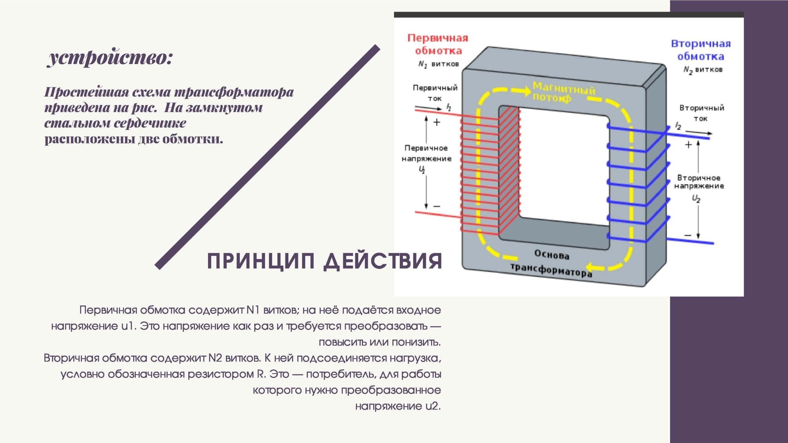 Проект трансформатор физика - 98 фото