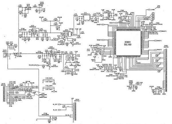 Samsung монитор f2380 схема