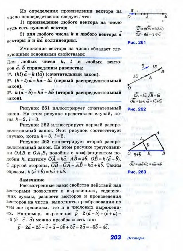 Законы векторов. Произведение любого вектора на число нуль есть. Произведение любого вектора на число нуль есть нулевой.