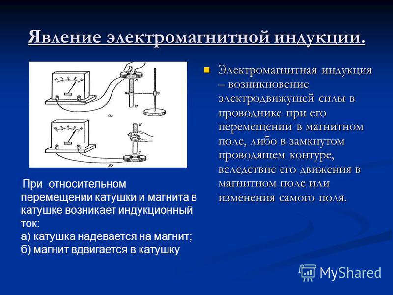 Механические электромагнитные явления