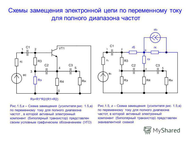 Обратная связь транзисторы. Схема замещения линейного RC усилителя низких частот. Схема замещения усилителя на транзисторе. Схема замещения на высокой частоте. Схема замещения на низких частотах.