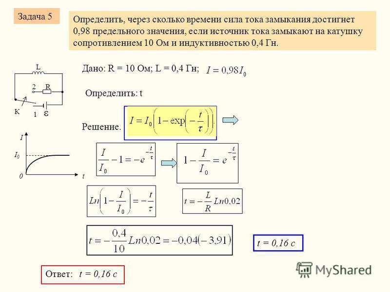 Сопротивление катушки 0. Предельное значение силы тока. Ток через ток замыкания. Сила тока замыкания. Сила тока в катушке.