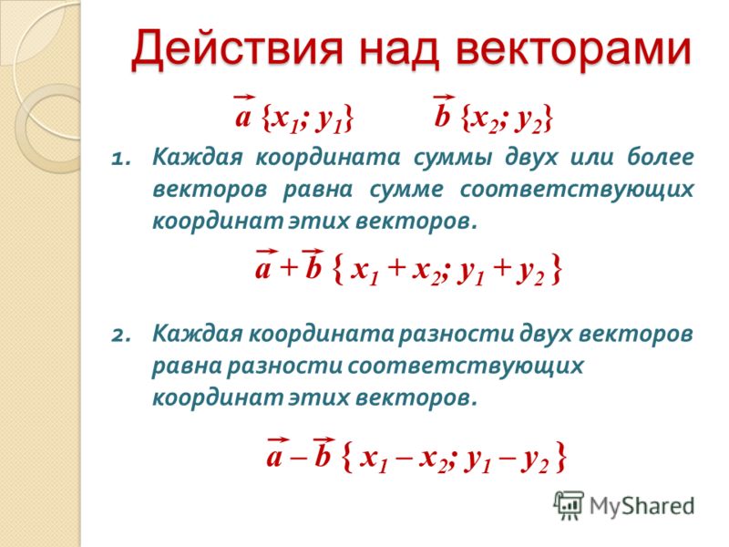 Найдите координаты вектора а 1 4