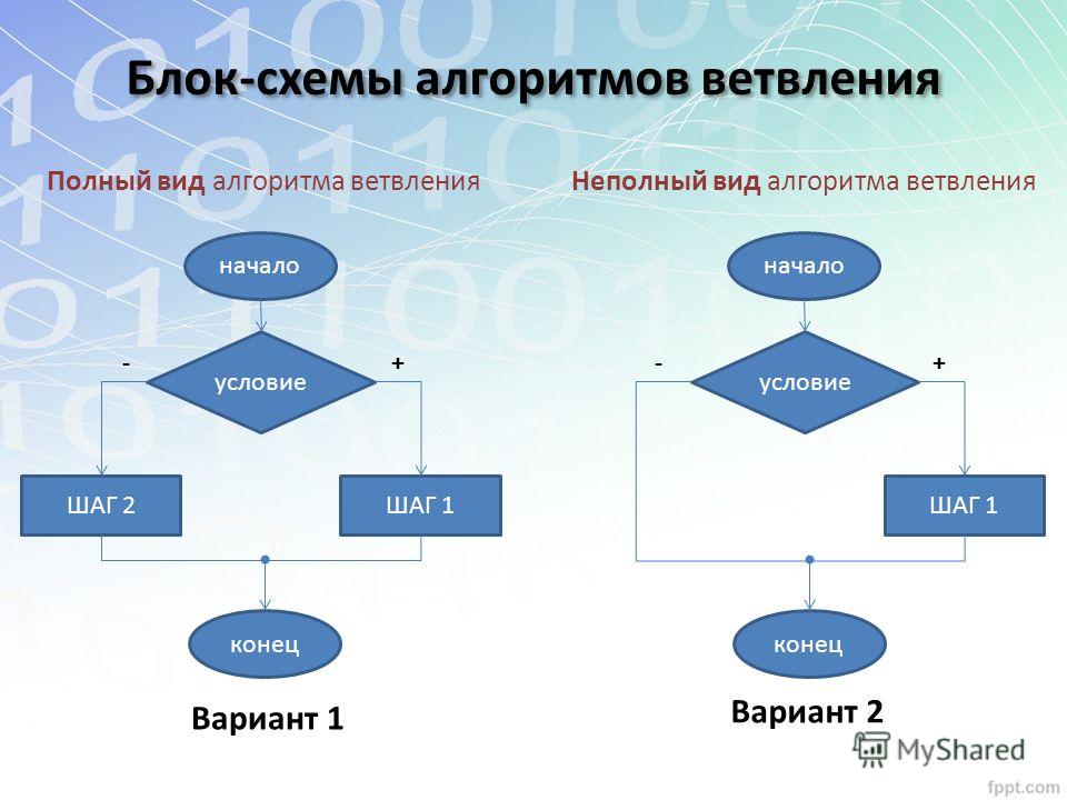 Виды алгоритмов решений. Блок схема Информатика ветвление. Задачи на разветвляющиеся алгоритмы блок схемами. Блок схема алгоритма с ветвлением. Неполное ветвление блок схема.