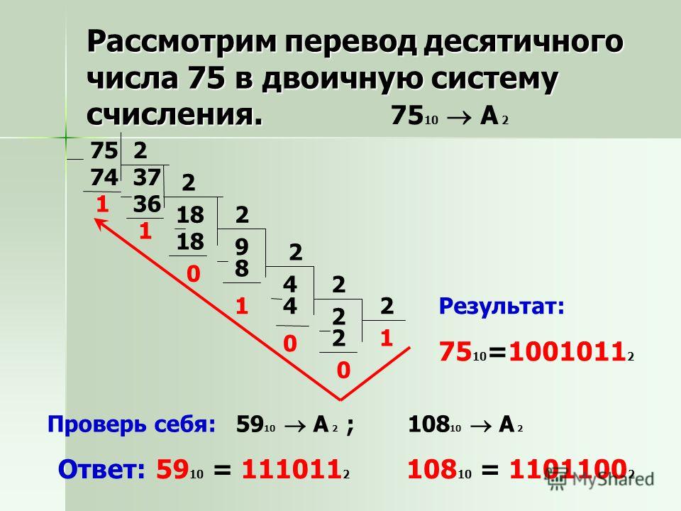 Изображение в двоичной системе