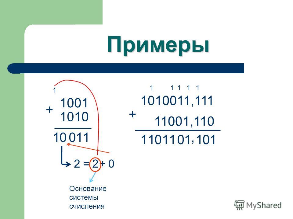 Число 11001 соответствует числу. 11001 В двоичной системе. Система счисления 1001_2. 1010+1010 В двоичной системе счисления. 0111 В двоичной системе.