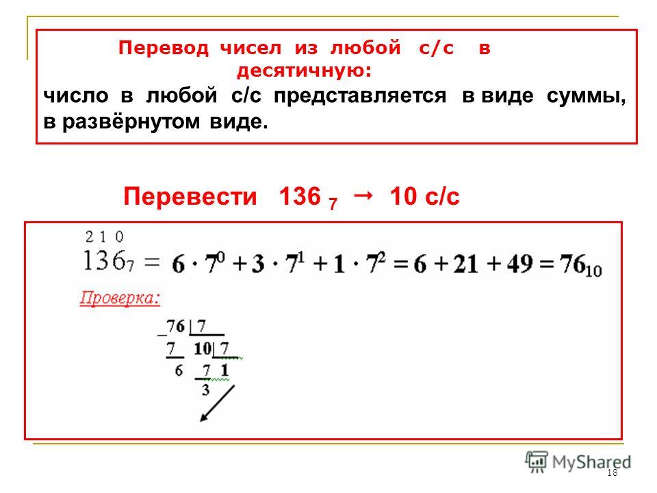 Любой перевод. Перевод из любой в десятичную. Из любой системы счисления в десятичную. Как перевести число из любой позиционной системы в десятичную. Перевод чисел из десятичной в любую.