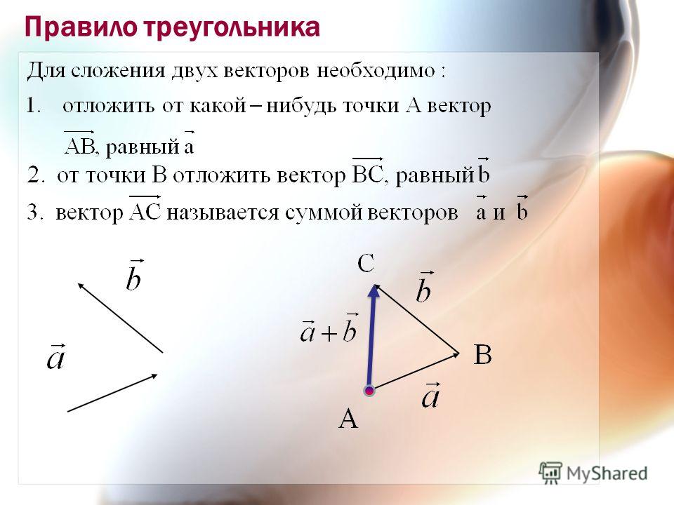 Сложение треугольников. Расскажите о правиле треугольника сложения двух векторов. Правило треугольника сложения двух векторов. Сложение векторов правило треугольника. Правило треугольника сложения нескольких векторов.