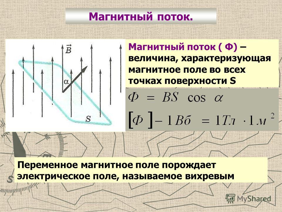 2 магнитный поток