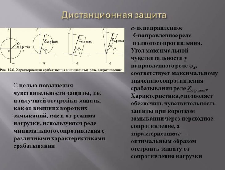 Реле сопротивления принцип работы