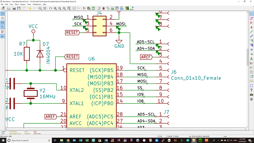 Kicad моделирование схемы