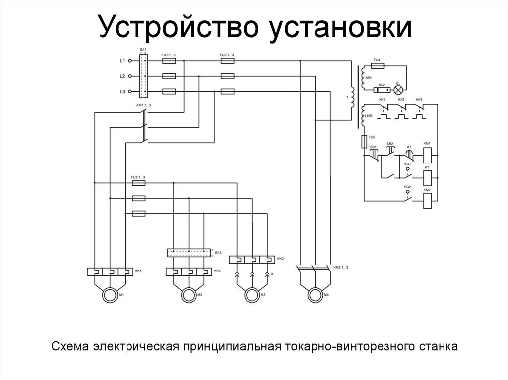 Электрическая схема станка. Принципиальная электрическая схема токарного станка. Принципиальная электрическая схема токарно винторезного станка. Токарный станок 1м63н схема электрическая монтажная. Принципиальная электрическая схема токарного станка 1м983.