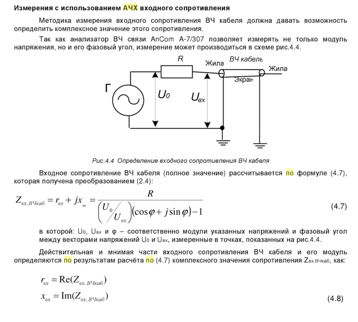 Методы измерения сопротивления