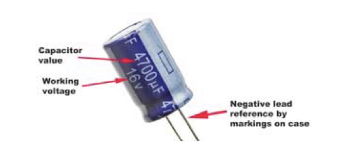 Алюминиевые электролитические конденсаторы схема - 84 фото