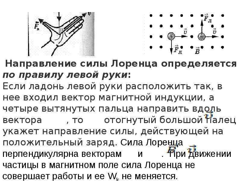 Определите величину и направление силы лоренца действующей на протон в изображенном на рисунке 2