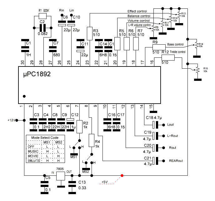 Mpc1230h2 схема включения