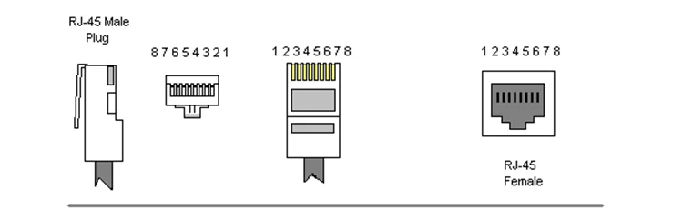 Схема 45. Вилка rj45 распиновка. RG 45 коннектор распиновка. Распиновка коннекторов rj45 разъема. Обжимка витой пары RJ 45 2 пары.