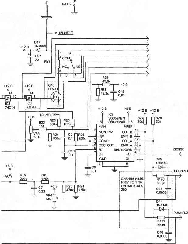 Back power pro 500 схема