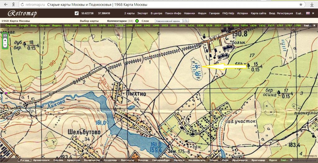 Retromap ru старые