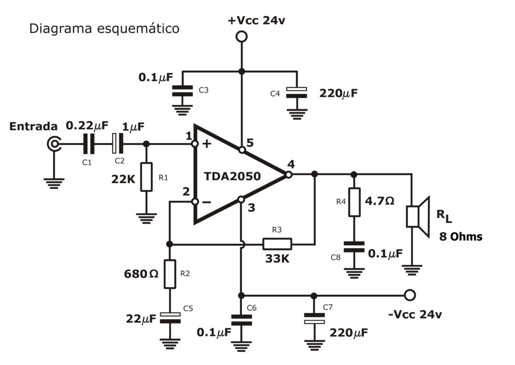 Lm2002 схема усилителя