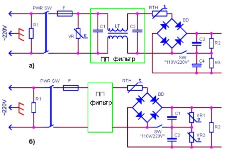 Варистор в схеме защиты