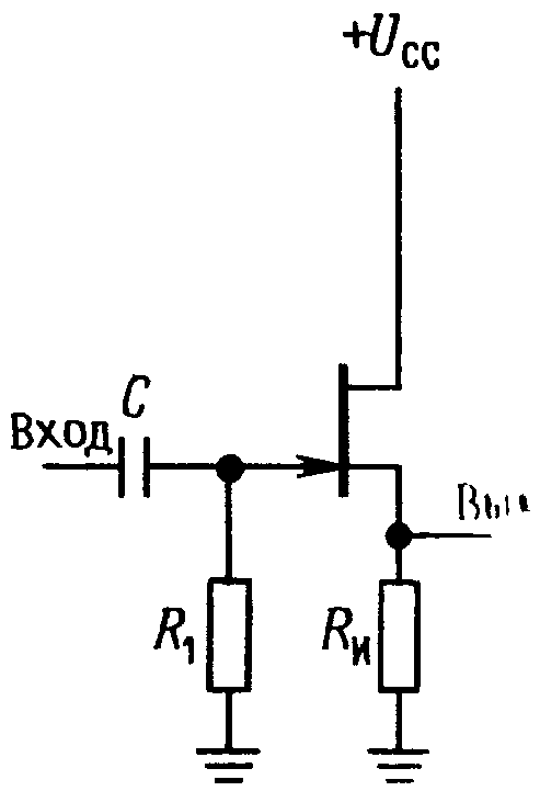 Усилитель повторитель напряжения