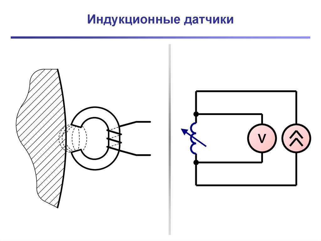 Индуктивный датчик приближения схема